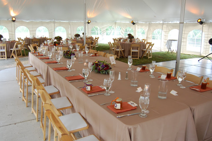 Sharon Mills wedding reception