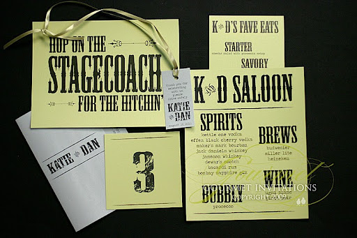 Gourmet Invitations Misty Farm extras