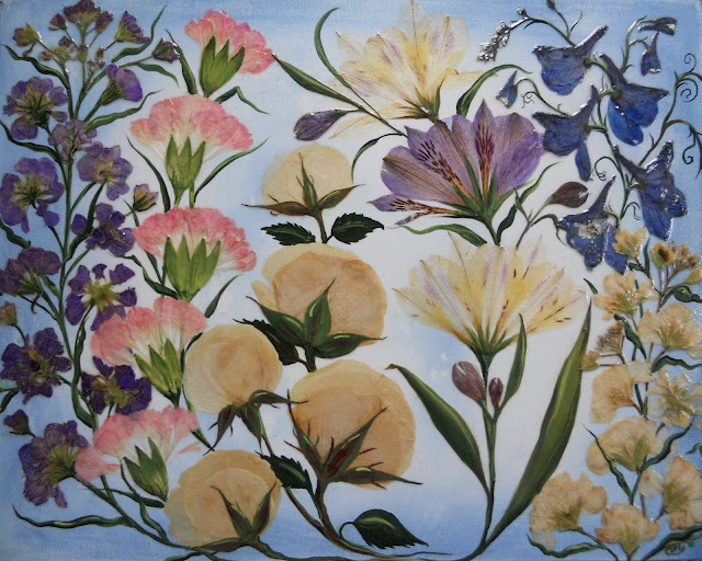 Preserve wedding bouquet CurlyArt