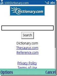 dictionary.com mobile applicatio