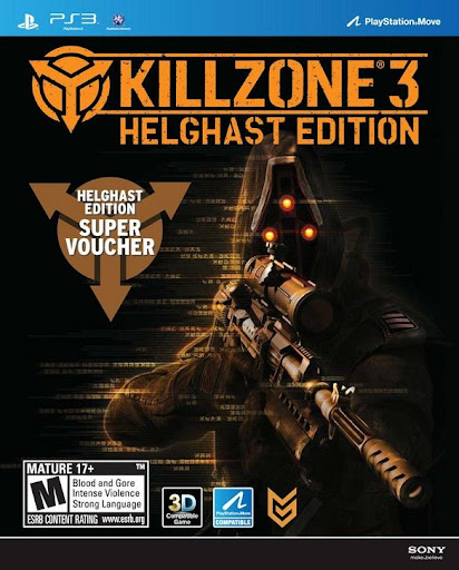 キルゾーン3 ヘルガストエディション PS3 KILLZONE 3 ヘルガストのヘルメット付属“Helghast Edition”＆予約特典