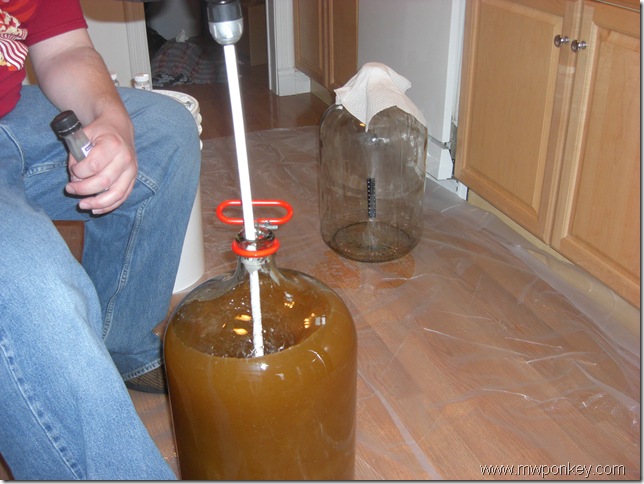 Mixing in the yeast