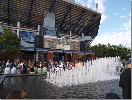 arthur ashe fountains