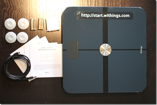 Withings WiFi Scale Components