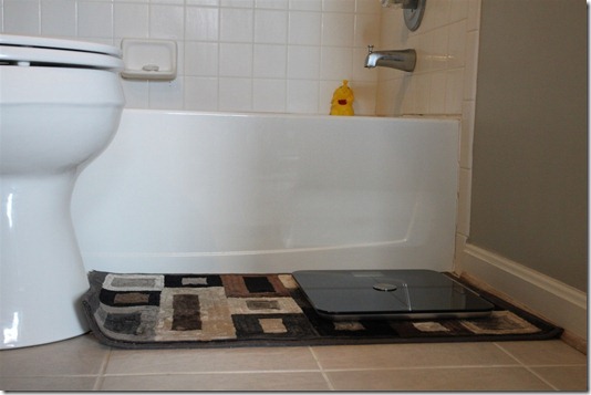 Scale in bathroom #2