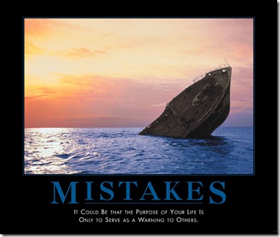 mistakes