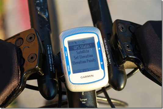 Edge 500 GPS Status