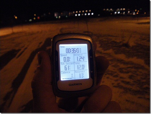 Edge 500 Temperature in sub-freezing
