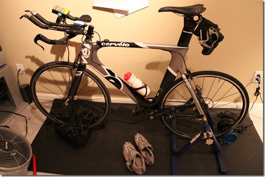 Edge 500 on a trainer