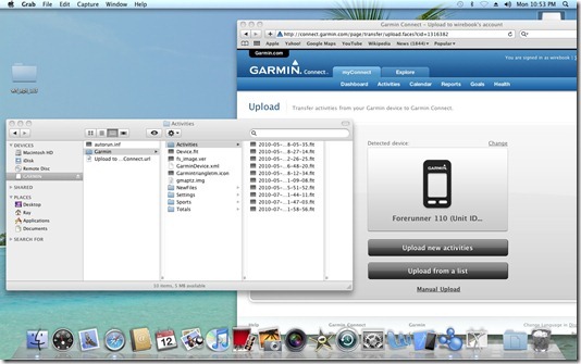 FR110 on Mac