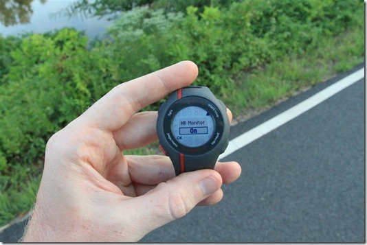 Pairing FR110 Heart Rate Strap
