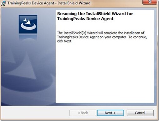 Timex Training Peaks Device Agent Install