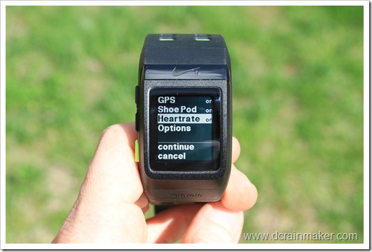 Nike+ GPS Sportwatch Sensor Options Nike+ GPS Sportwatch Sensor Options