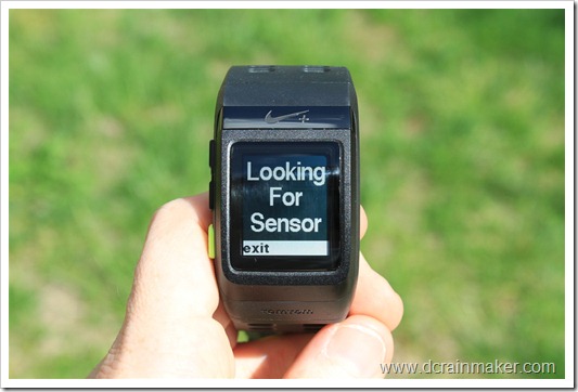 Nike+ GPS Sportwatch Looking for Sensor Nike+ GPS Sportwatch Looking for Sensor