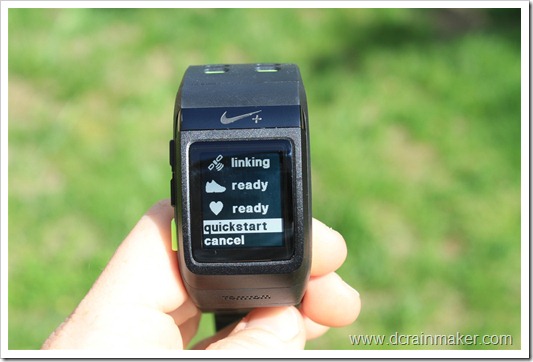 Nike+ GPS Sportwatch Quickstart Mode Nike+ GPS Sportwatch Quickstart Mode