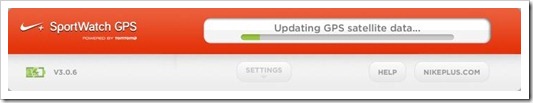 Nike+ GPS Sportwatch Firmware Update for satellites Nike+ GPS Sportwatch Firmware Update for satellites