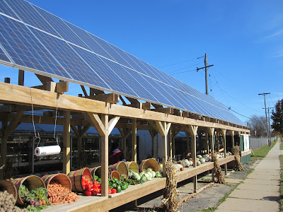 Solar Food Stand