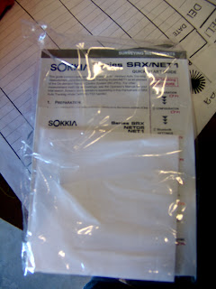 Sokkia SRX Manual and Warranty Information