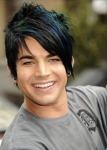  of Adam Lambert stylish haircut, this is really hot hairstyle for guys.