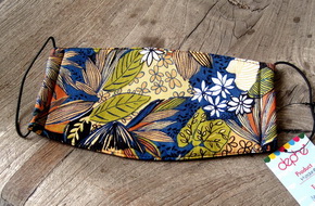 Masker Brown-Floral