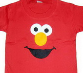 Kaos Flanel: Elmo