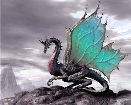 wallpapers de dragones. Fantástica ciudad, dragones