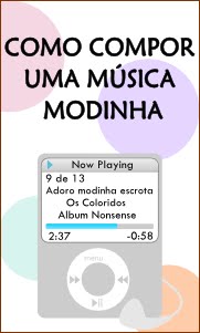 Como compor uma musica modinha