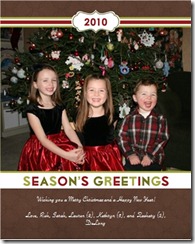 christmas card 2010