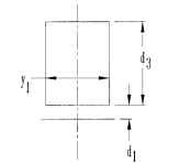 Square-bottom bridged slot. Square-bottom bridged slot.