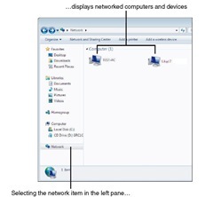 Use Windows Explorer to find systems on your network.