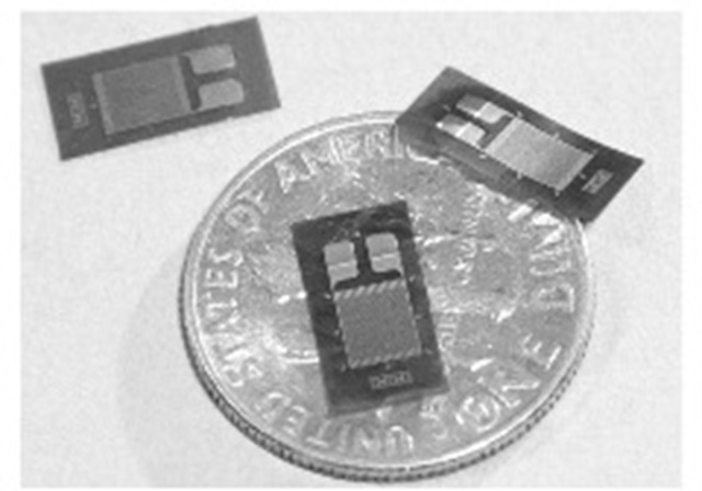Despite their tiny size, individual computer chips contain the basic logic circuits of entire computers. (PhotoDisc)