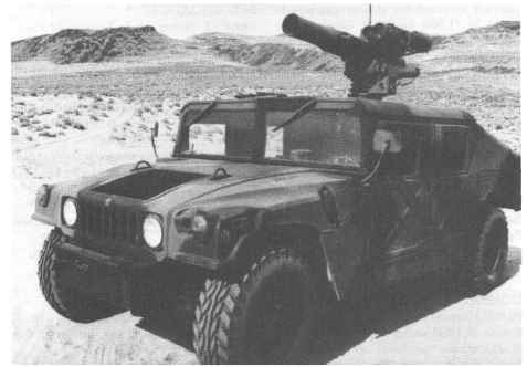 HMMWV with Tow