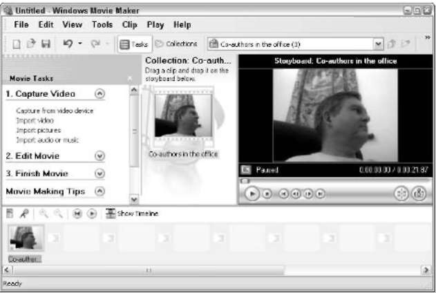 Editing Your Home Movies in Windows XP