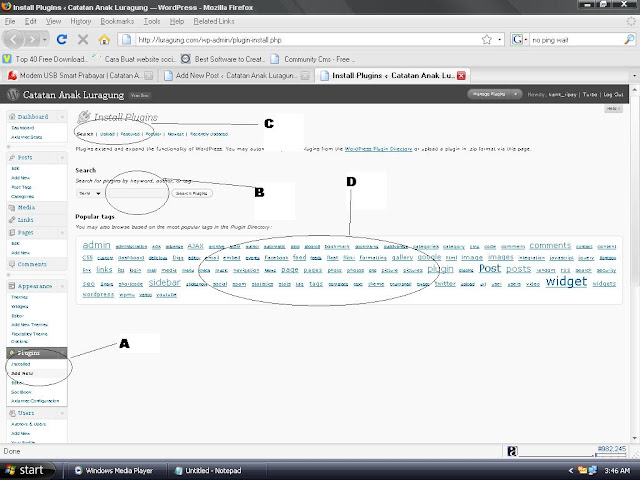  Cara Memasang Plugin Pada Wordpress