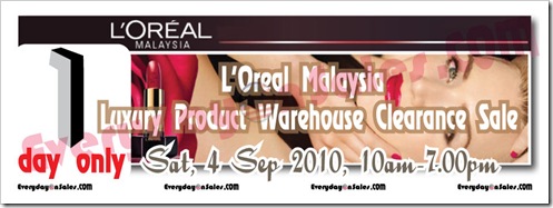 L'Oreal-Malaysia-Luxury-Product-Warehouse-Clearance-Sale