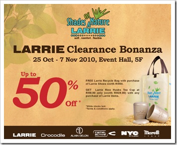 Larrie_Clearance Bonanza