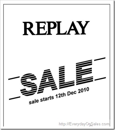Replay-sale