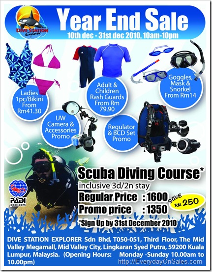 Dive-station-year-end-sale