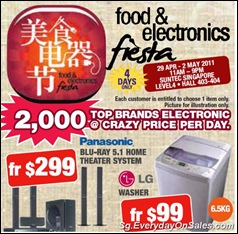 Food-electronics-Fiesta-Singapore-Warehouse-Promotion-Sales
