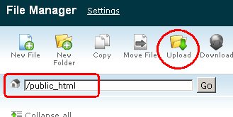 cara upload file ke hosting