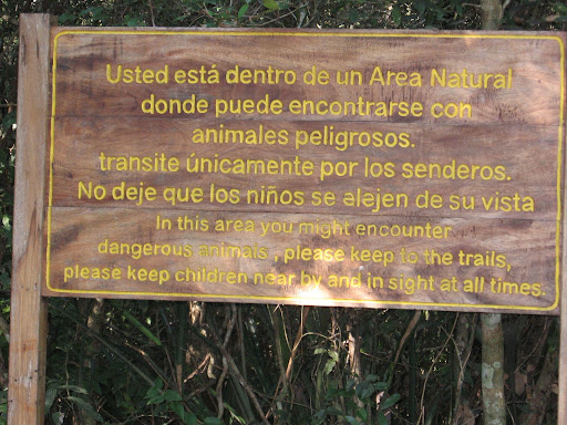 These signs are all over the park. Rio%20105