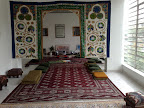 Sala de oración del Centro Cultural Islámico de Colombia