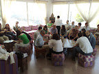Reunión de alumnos en el Parador