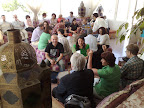 Reunión de alumnos en el Parador