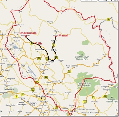 map of hp