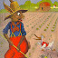 Butterfly's Uncle Wiggily's Farm garden