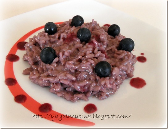 Risotto con uva fragola 004 Risotto con uva fragola 004