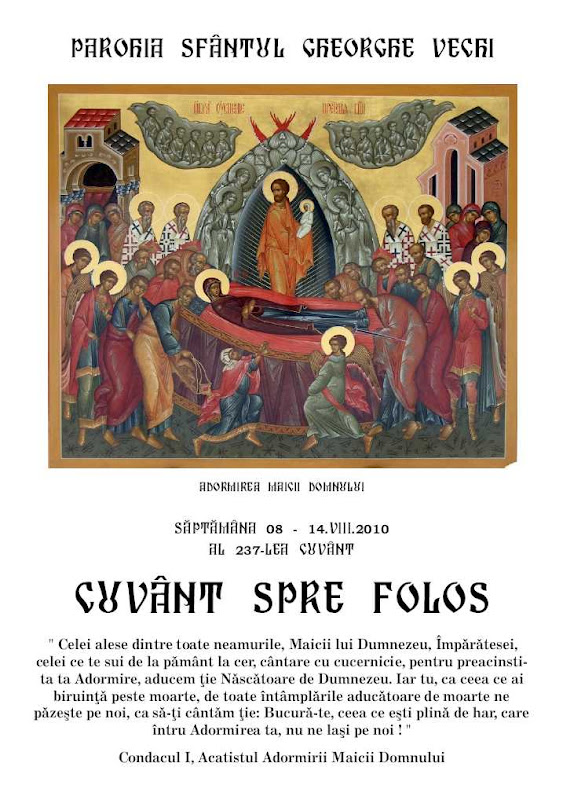 Cuvant spre folos 237