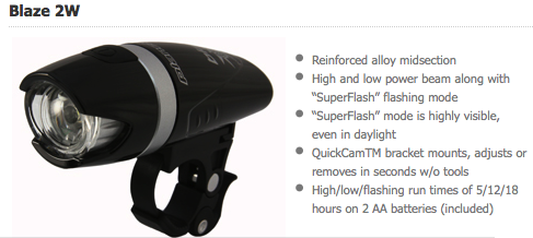Planet Bike Blaze 2W