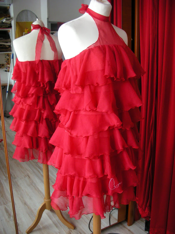 rose rouge